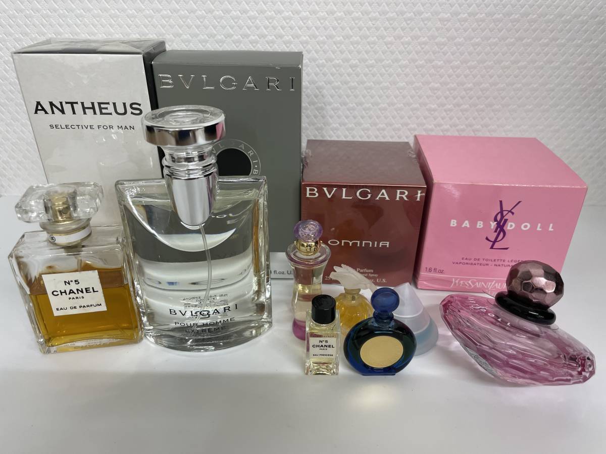 ☆香水セット13点☆ CHANEL BVLGARI Dior 他多数 香水 ミニボトル