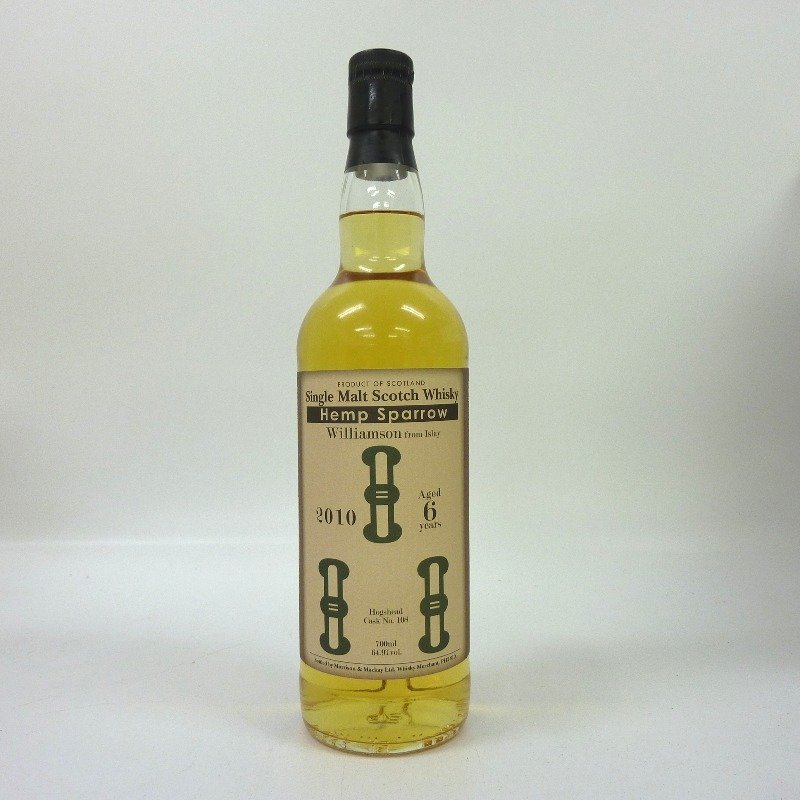 ヘンプスパロー ウィリアムソン 2010 6年 64.9% Hemp Sparrow 2010