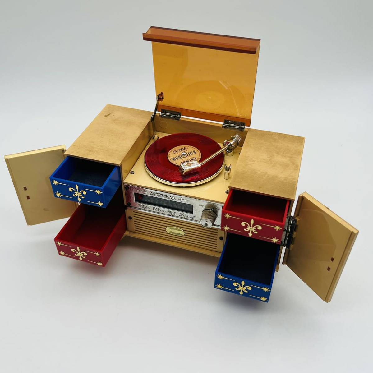 オルゴール MUSICA エコー工業 レコードプレーヤー ビクター犬 Victor