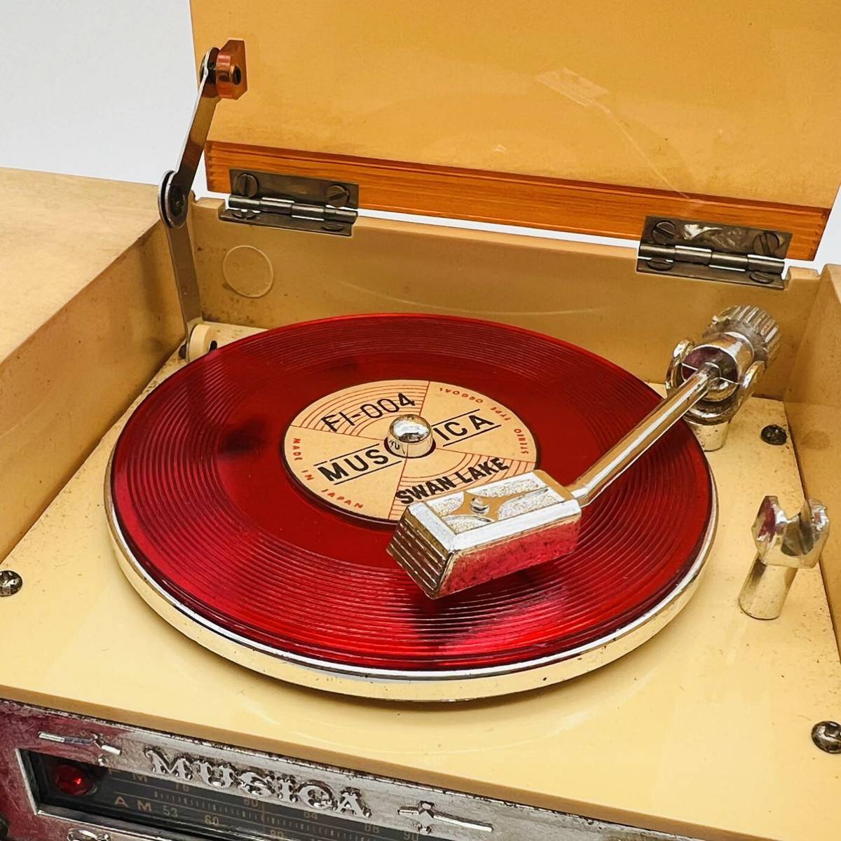 オルゴール MUSICA エコー工業 レコードプレーヤー ビクター犬 Victor