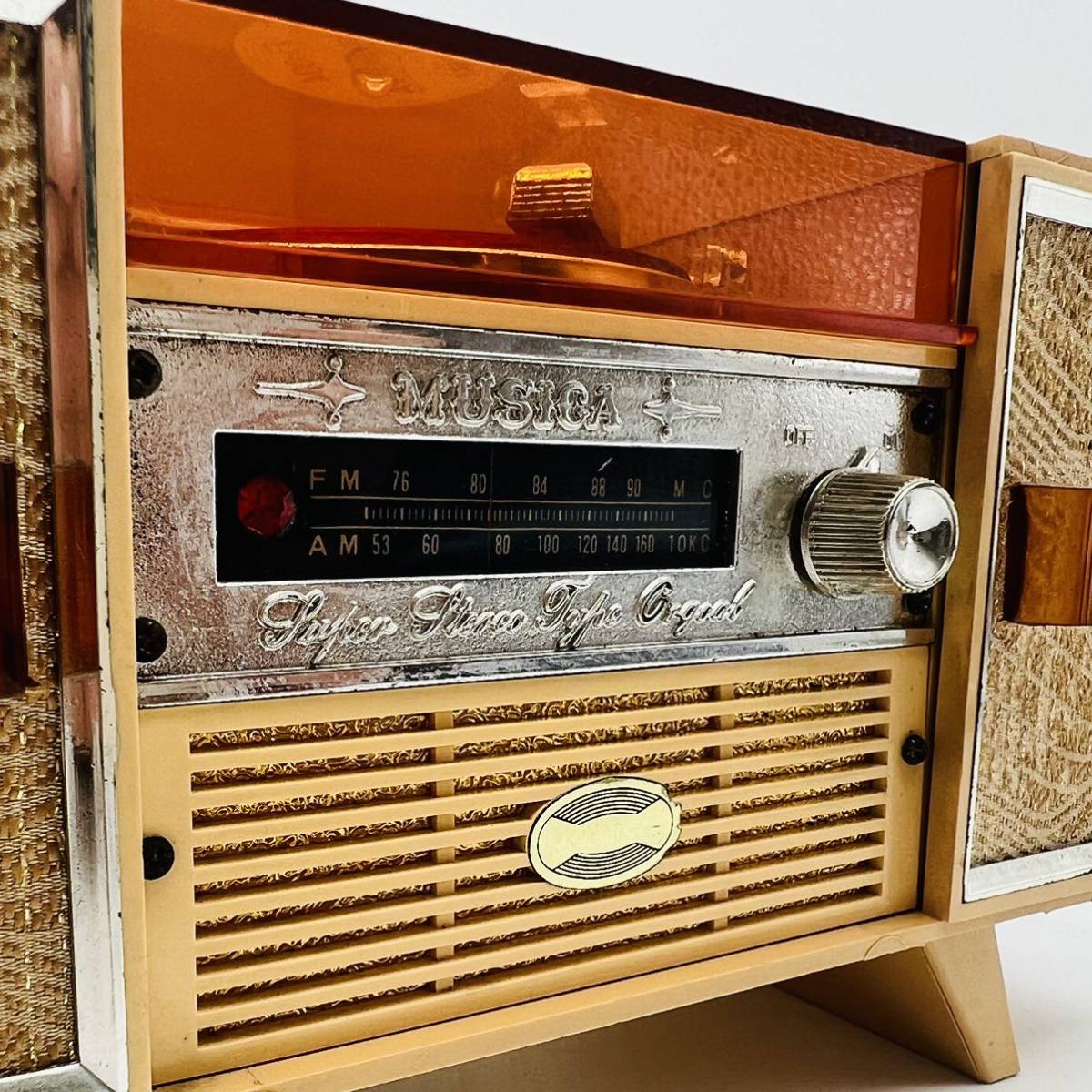 オルゴール MUSICA エコー工業 レコードプレーヤー ビクター犬 Victor