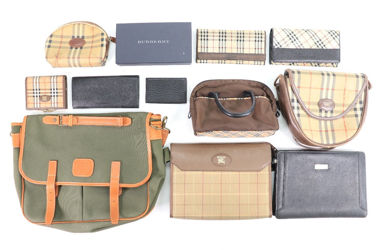 11点】BURBERRY バーバリー ノバチェック ショルダーバッグ セカンド 