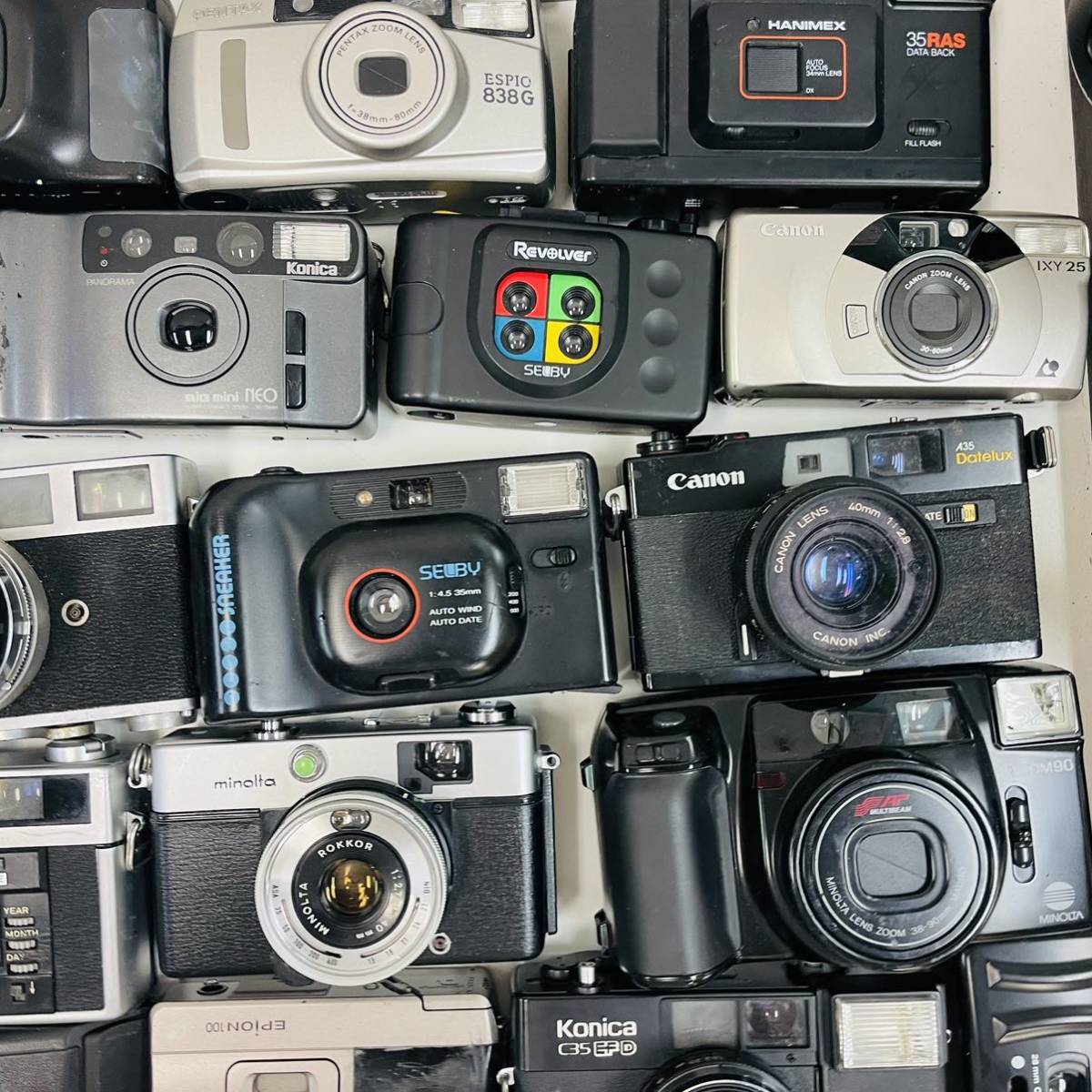 コンパクトフィルムカメラ 大量まとめ 約60個セット Canon コンパクトフィルムカメラ 大量まとめ 約60個セット Canon