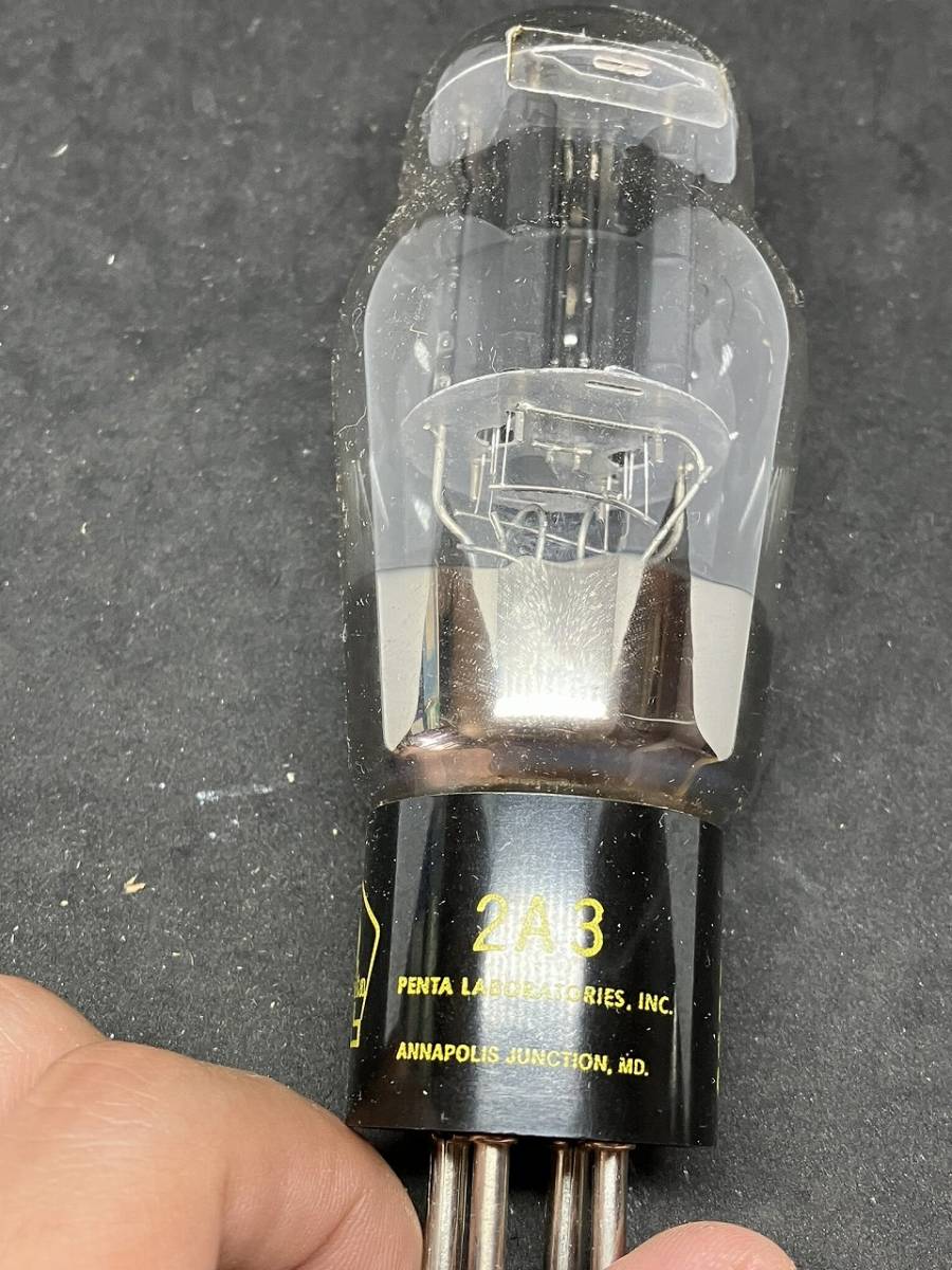 1円 希少 レア Penta ペンタ 2A3 真空管 2本 まとめ 元箱付 