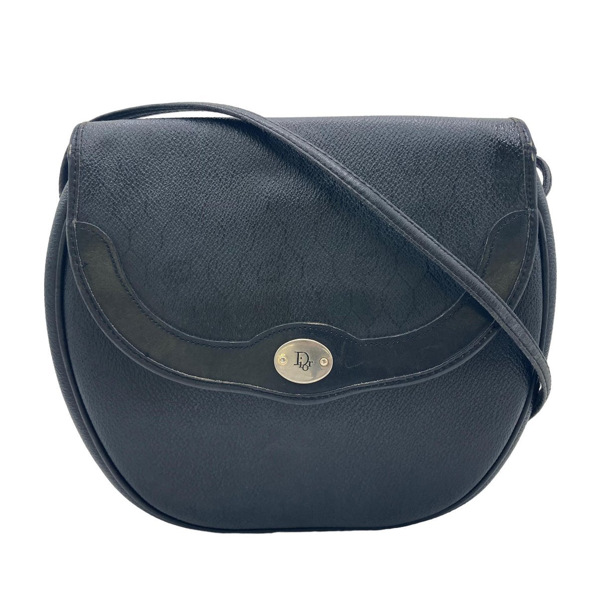 Christian Dior ヴィンテージ Christian Dior レザーショルダーバッグ 