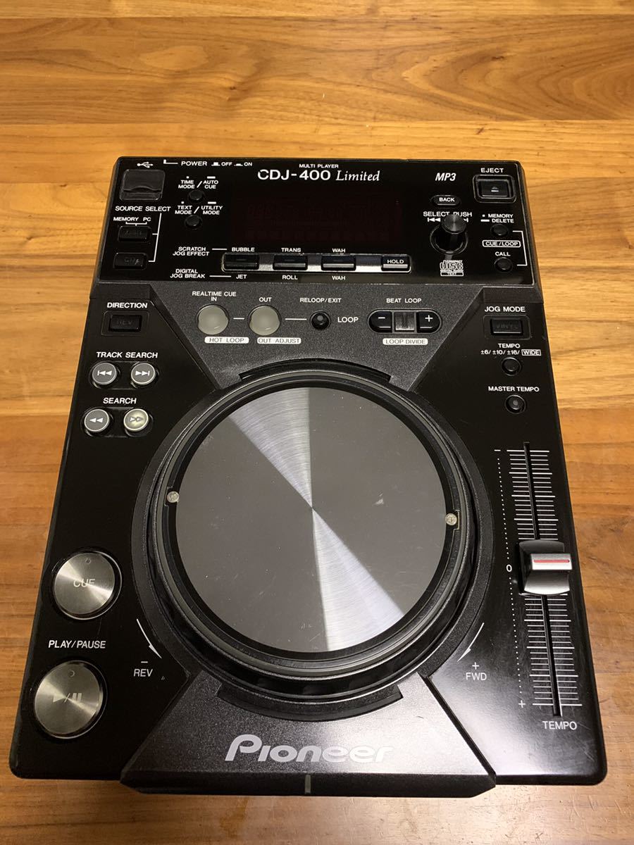 ✨Pioneer✨CDJ-400Limited❗ジャンク❗期間限定値下げ❗希少✨ Pioneer CDJ-400 Limited 以前兄が使用していた物です 【公式通販】