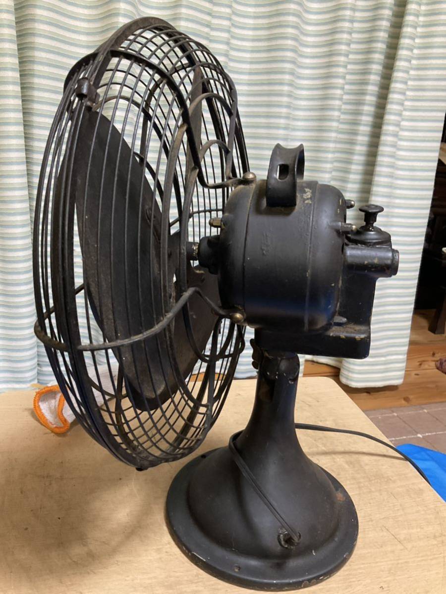 昭和レトロ 扇風機 鉄扇風機 ナショナル ジャンク(扇風機)｜売買された