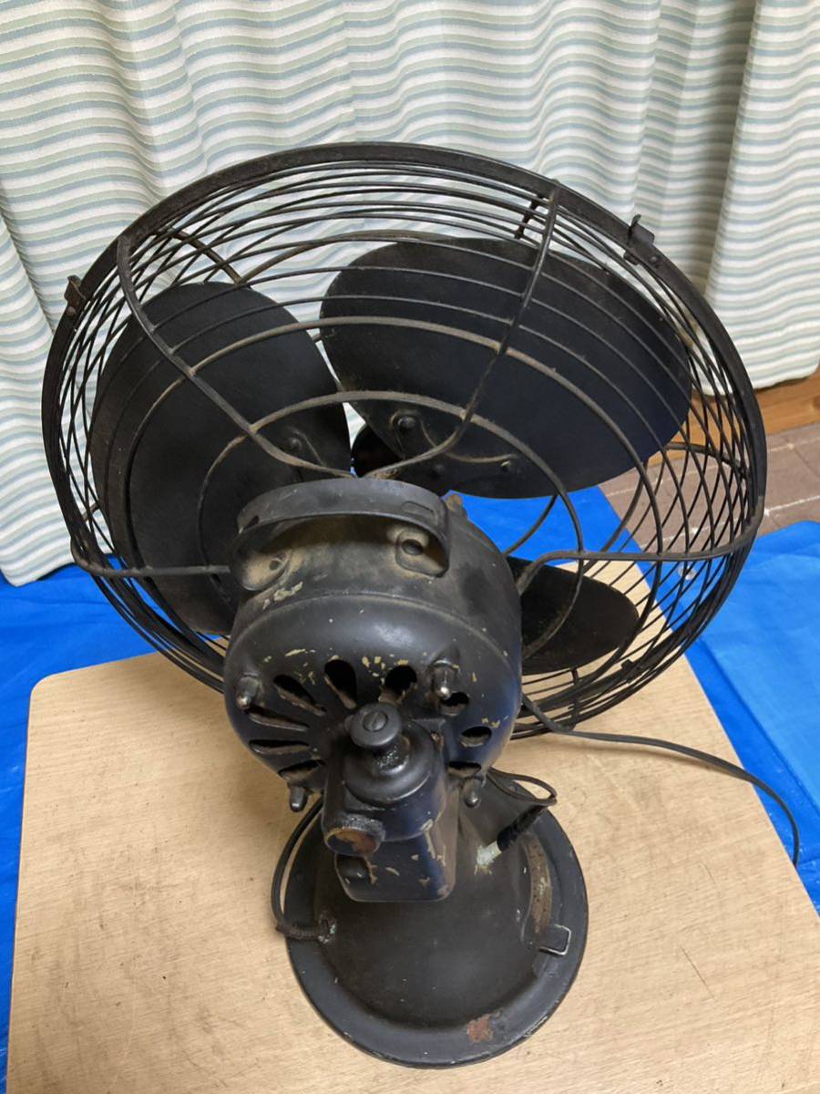 昭和レトロ 扇風機 鉄扇風機 ナショナル ジャンク(扇風機)｜売買された