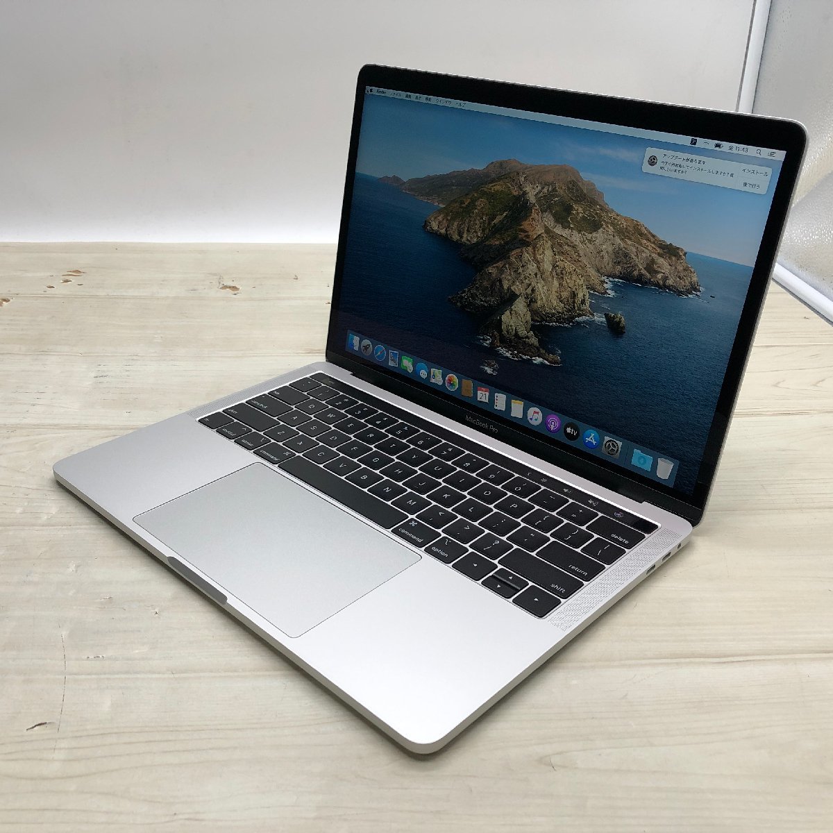 Apple MacBook Pro 13-inch 2018 Four Thunderbolt 3 ports Core i5 2.30GHz/16GB/256GB(NVMe) 〔A0626〕