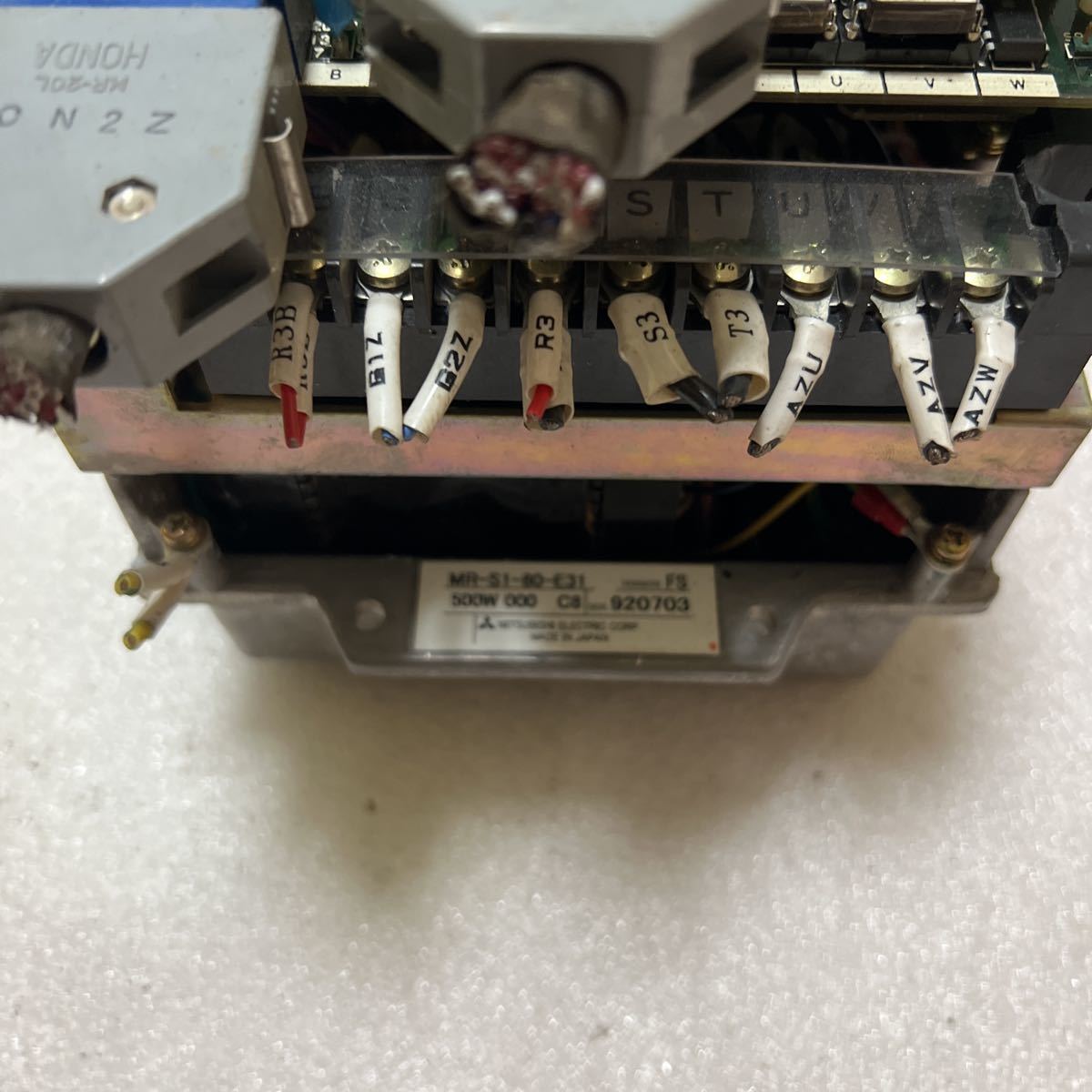 三菱 MR-S1-200-E01 サーボドライブ MRS1200E01 動作保証 三菱 AC