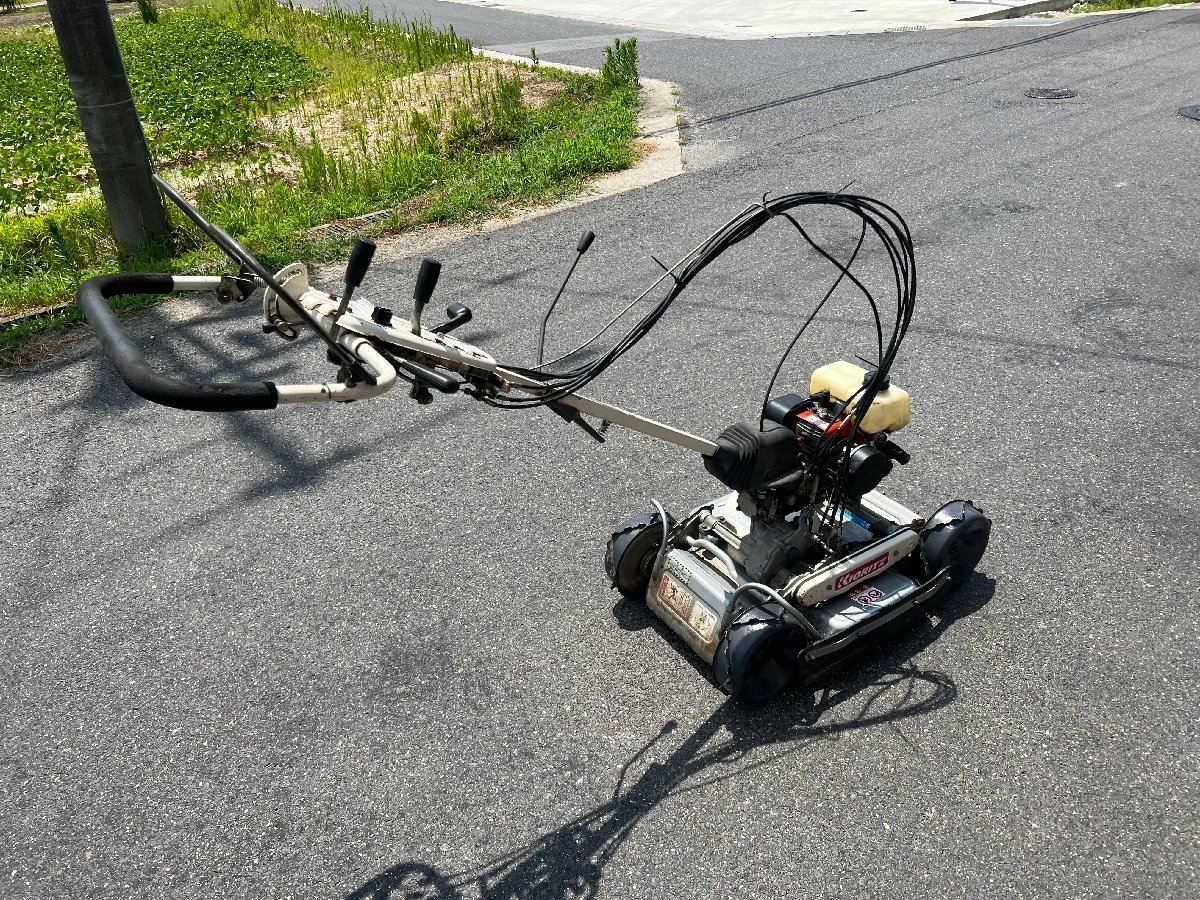 簡単に動作確認済み☆共立スパイダーモア AZ850 自走式草刈機 4WD