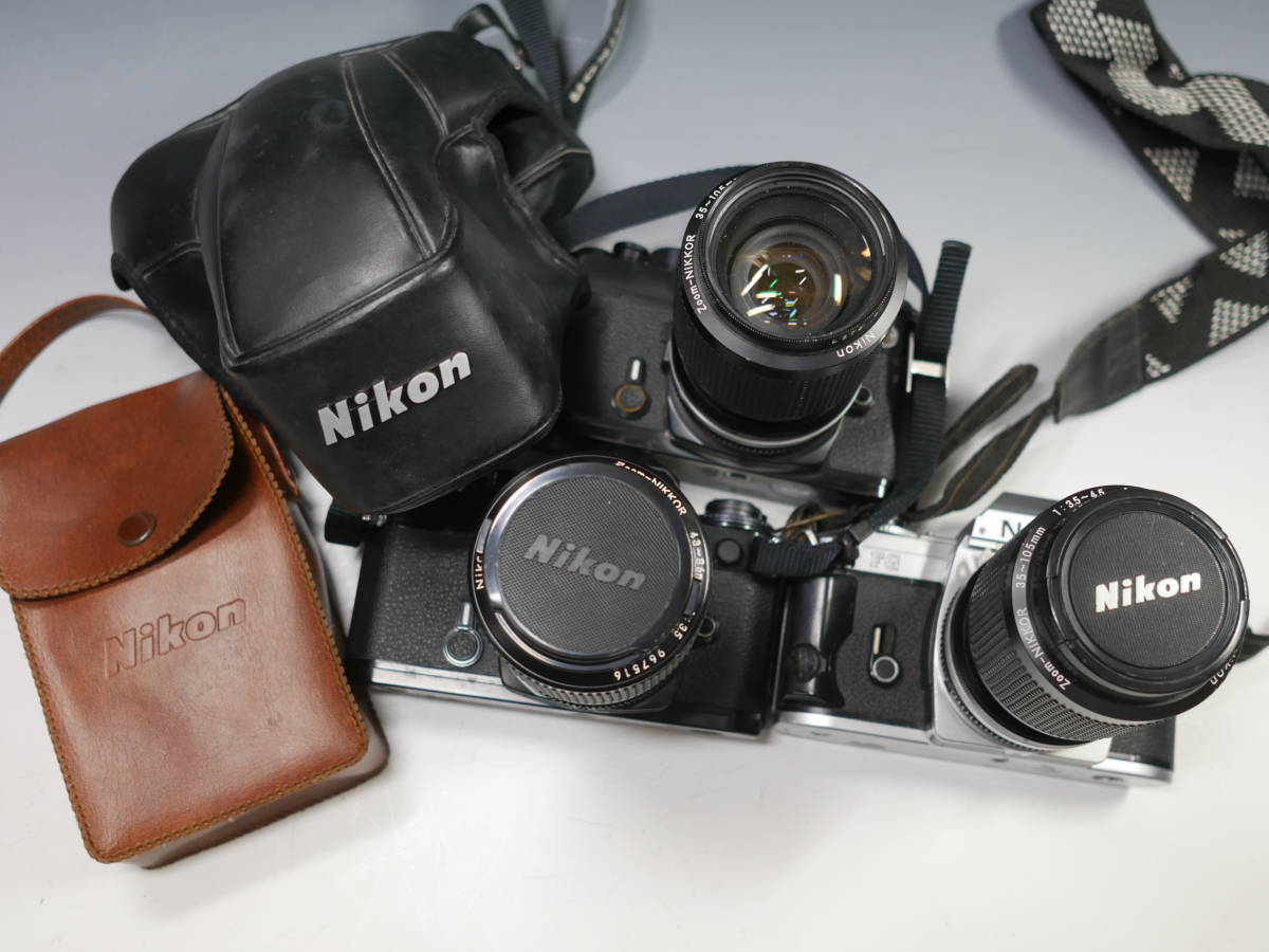◇Nikon【FE】【FG】計3点 まとめて Ai Zoom-NIKKOR 43-86mm 1:3.5/Ai