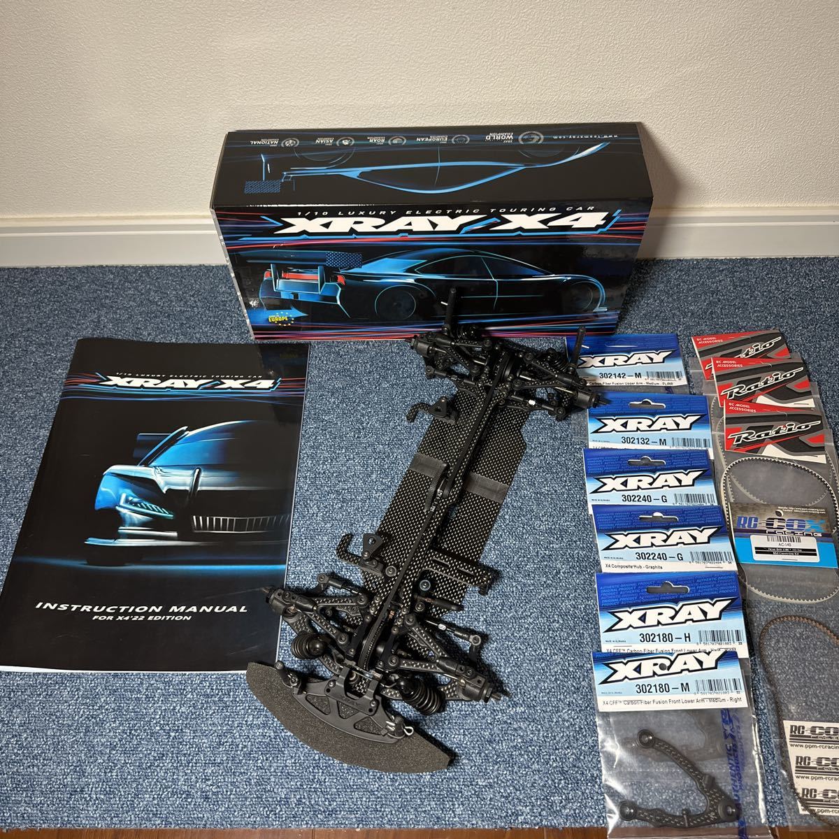 XRAY X4 2021 XRAY X4 Car X4'24 1:10 Carbon