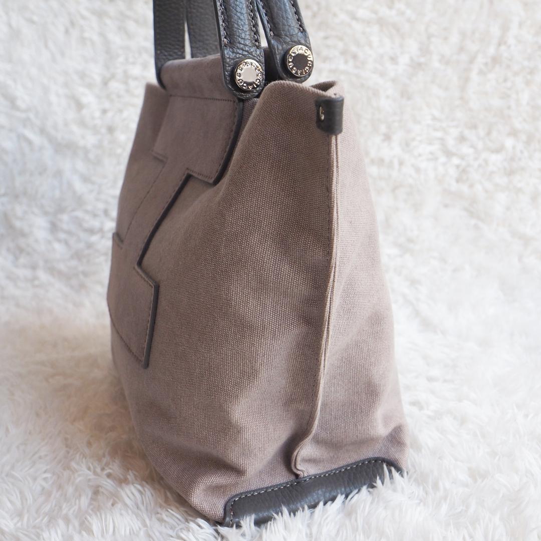 格安店 極美品☆イアクッチ IACUCCI ソルベットS レザー×キャンバス 