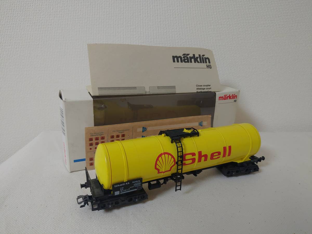 Marklin メルクリン シェルタンク貨車ロング 4756 The Marklin 4756 -