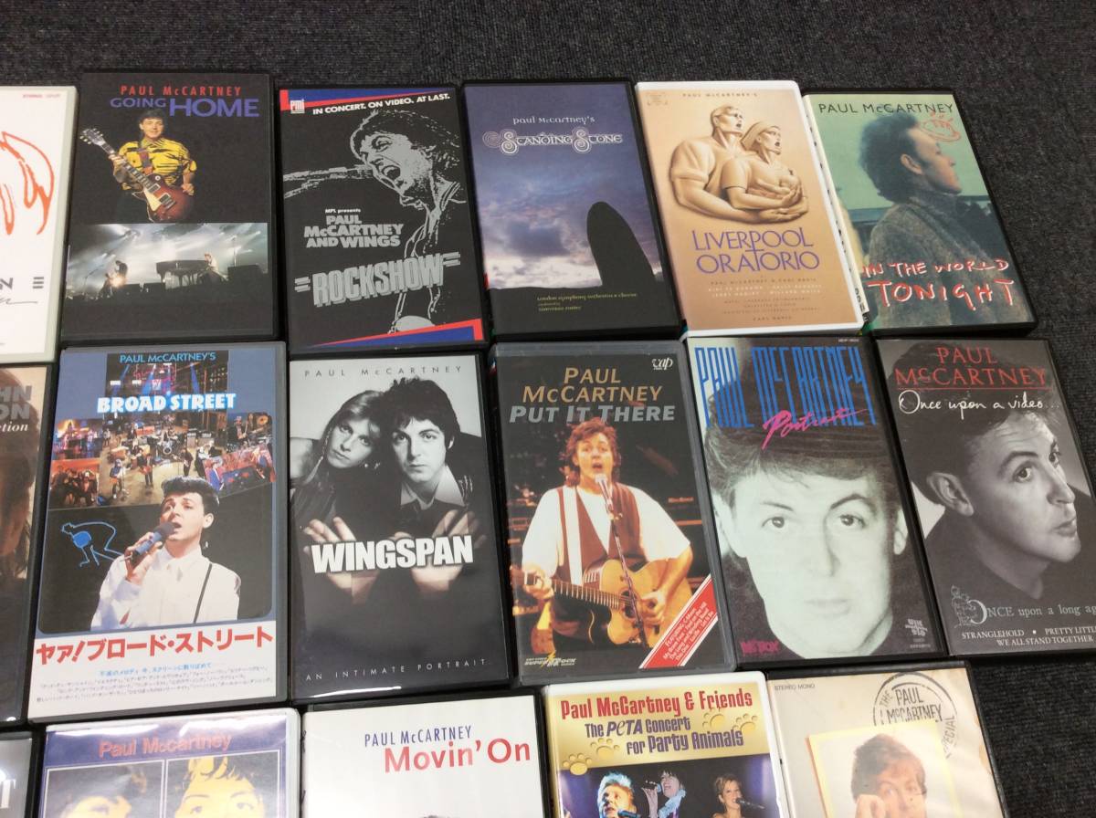 3192 VHS まとめ 長期保管品 ビデオテープ 動作未確認 Beatles