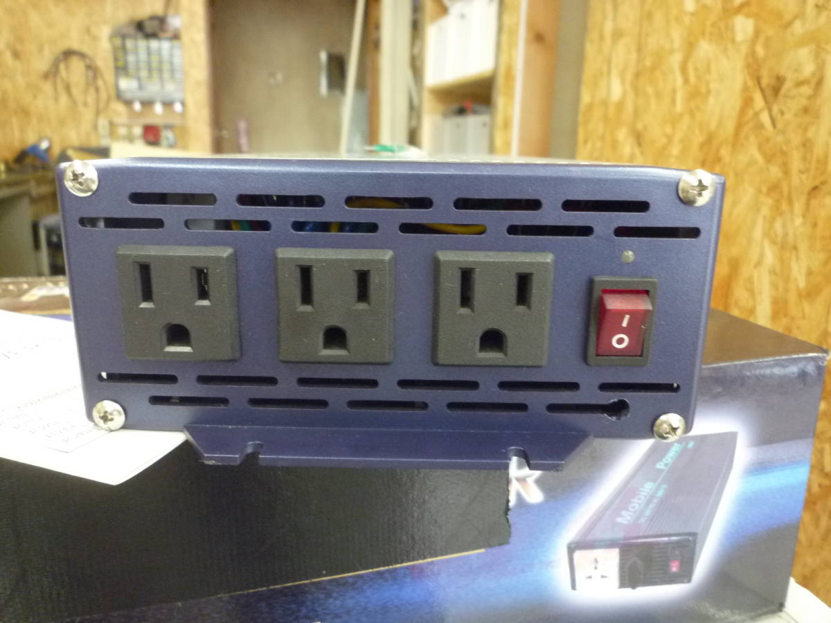 KV-1000 DC/ACインバーター(1000W/55HZ/DC12V専用/AC100V出力/出力 