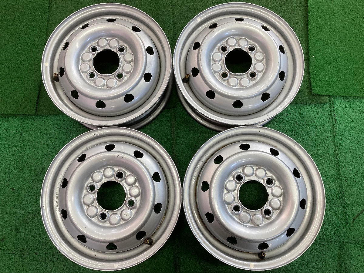 車 新品 スズキ スーパーキャリイ純正 スチールホイール 4個 手渡し可