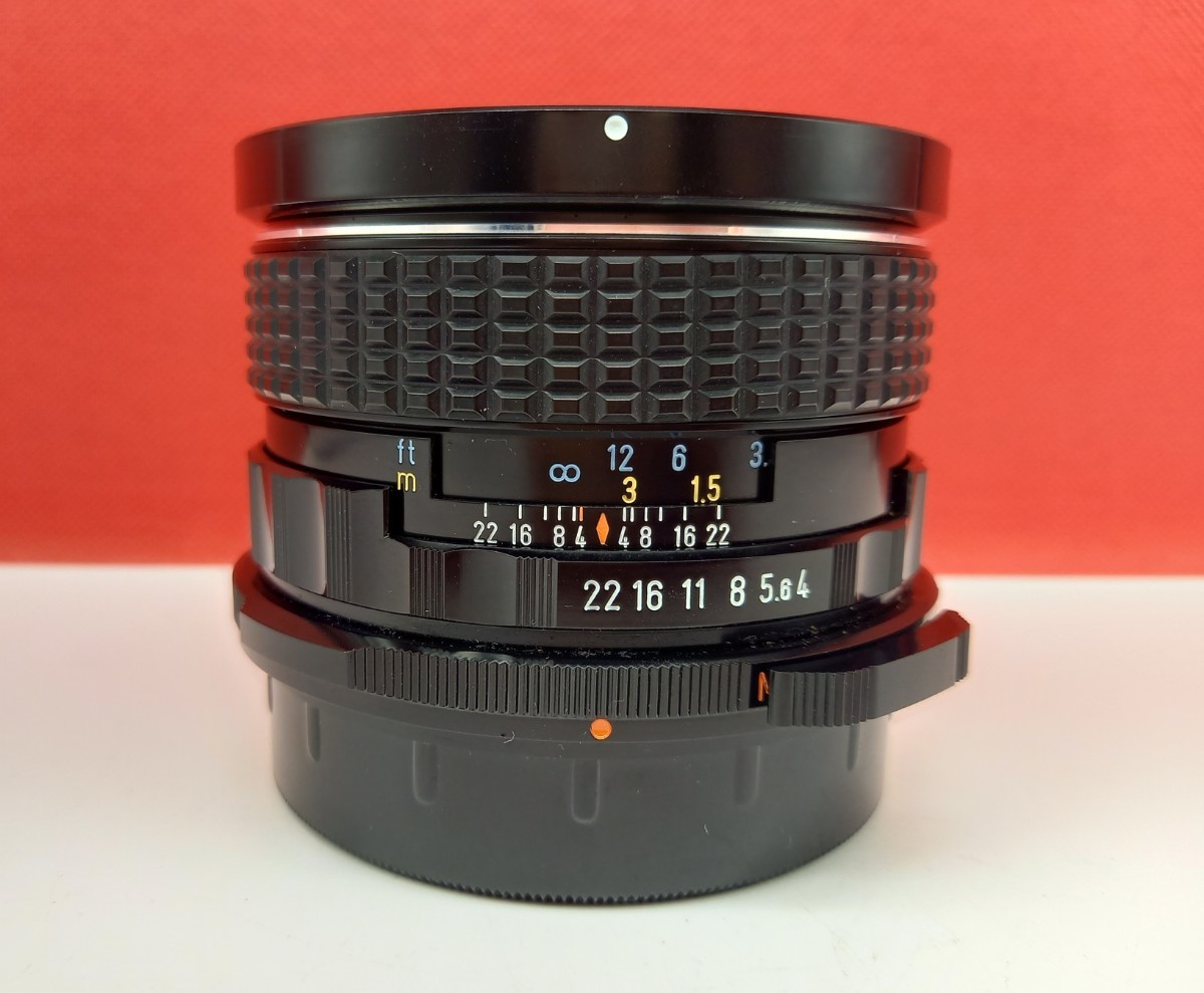 □A PENTAX smc PENTAX 67 F4 45mm 中判カメラ レンズ ペンタックス