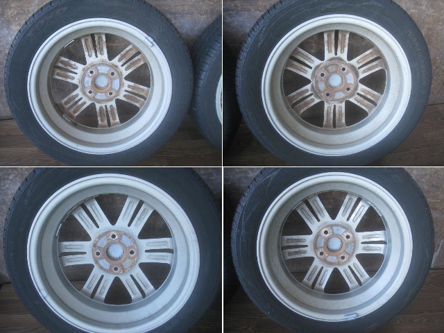 タントカスタム L375S 純正 ホイール 15インチ 165/55R15 2021年 TOYO