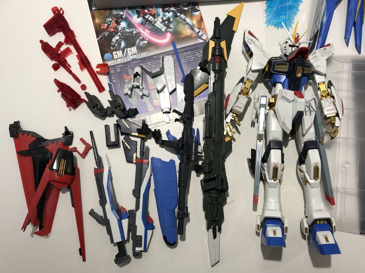 1円スタート 組み立て済み 中古品 現状品 ガンプラ まとめ売り 欠品