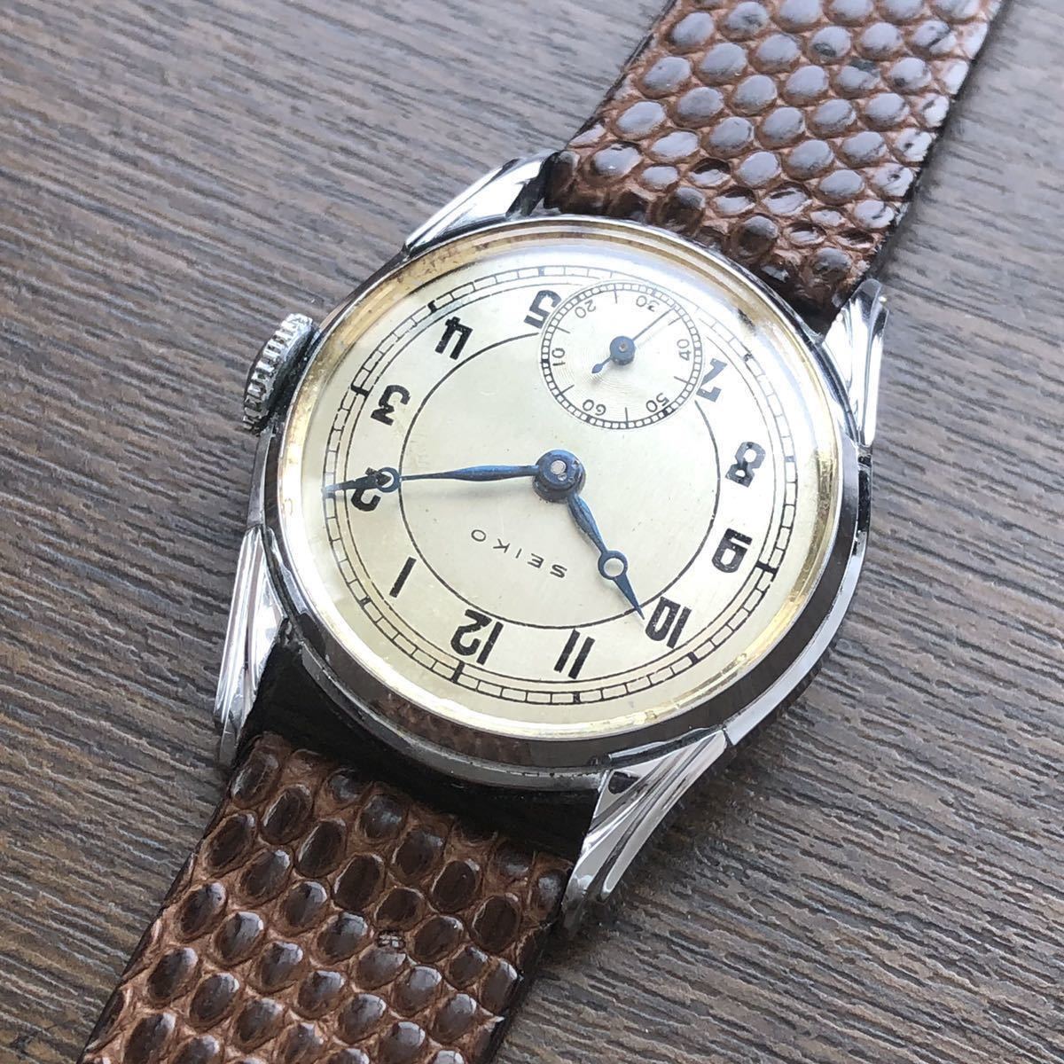 精工舎 セイコー SEIKO 1930年代位？ モリス9型 戦前 手巻 腕時計 