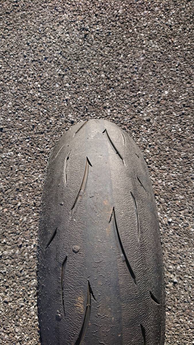 使用30分] ダンロップ D212 DUNLOP GP RACER D212 120/70-17 200/55-17