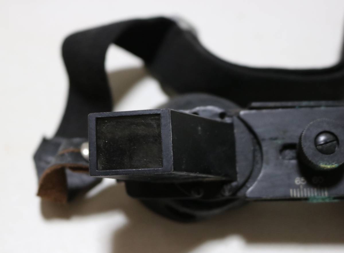 旧日本陸軍 九八式實体掛眼鏡 日本光斈製 NIKKO 双眼鏡 光学機器 計測