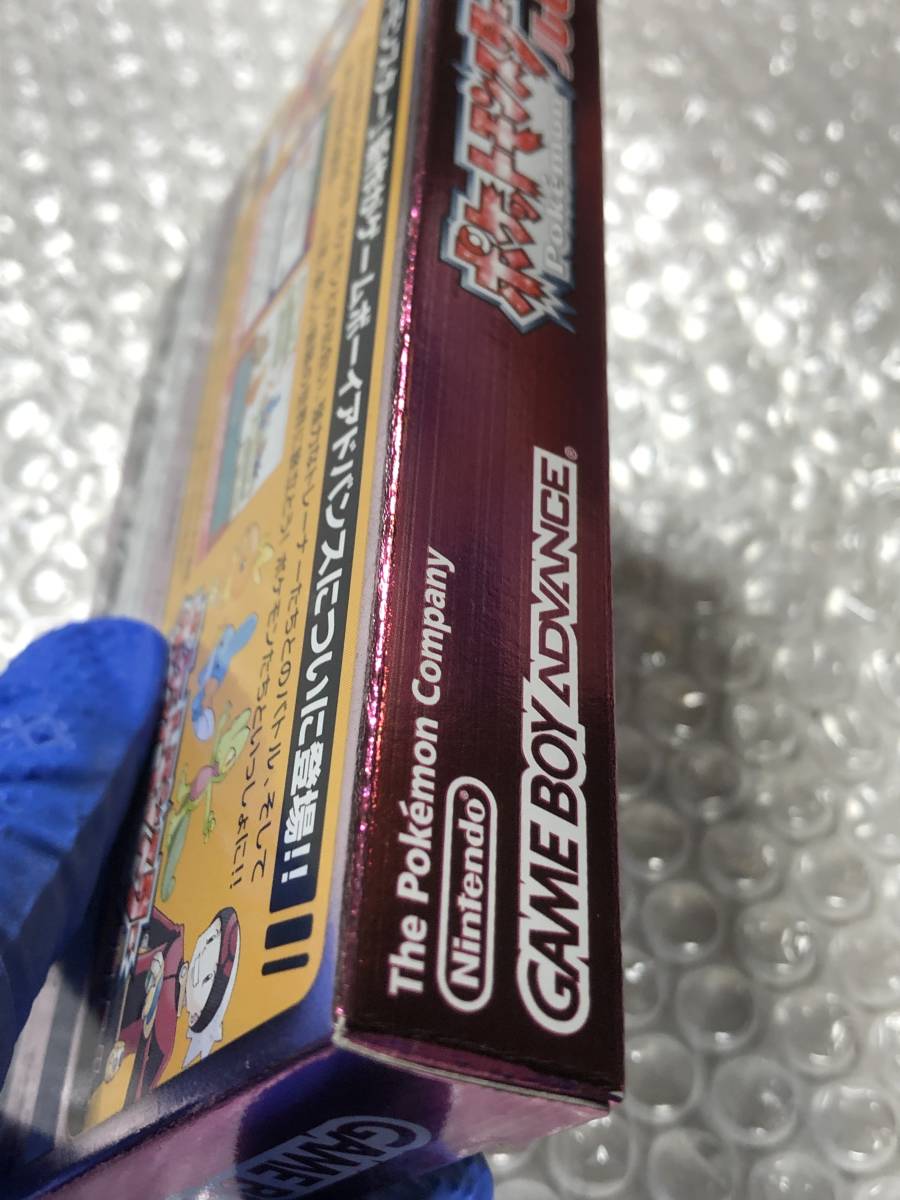 新品未開封】GBAゲームボーイアドバンス・ポケットモンスター・ルビー