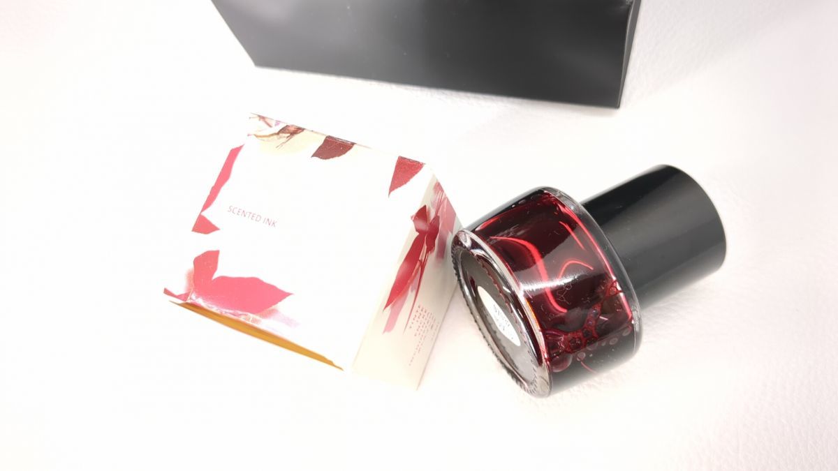 MONTBLANC INK/30ML 未使用品 SCENTED INK love you バラの香り A