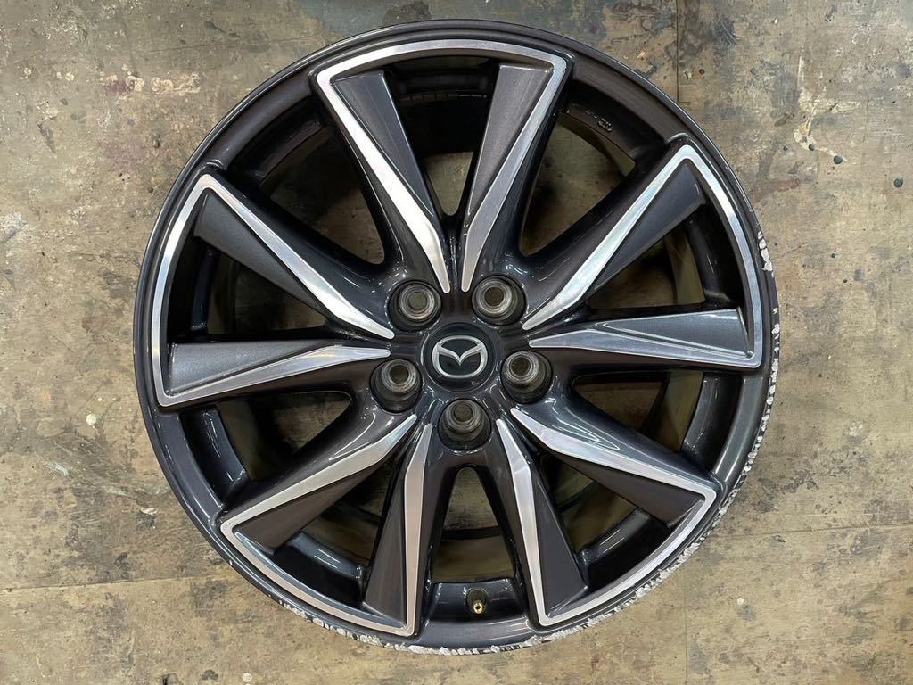 マツダ KF系 CX-5 純正ホイール1本 19インチ7J+45 PCD114.3-