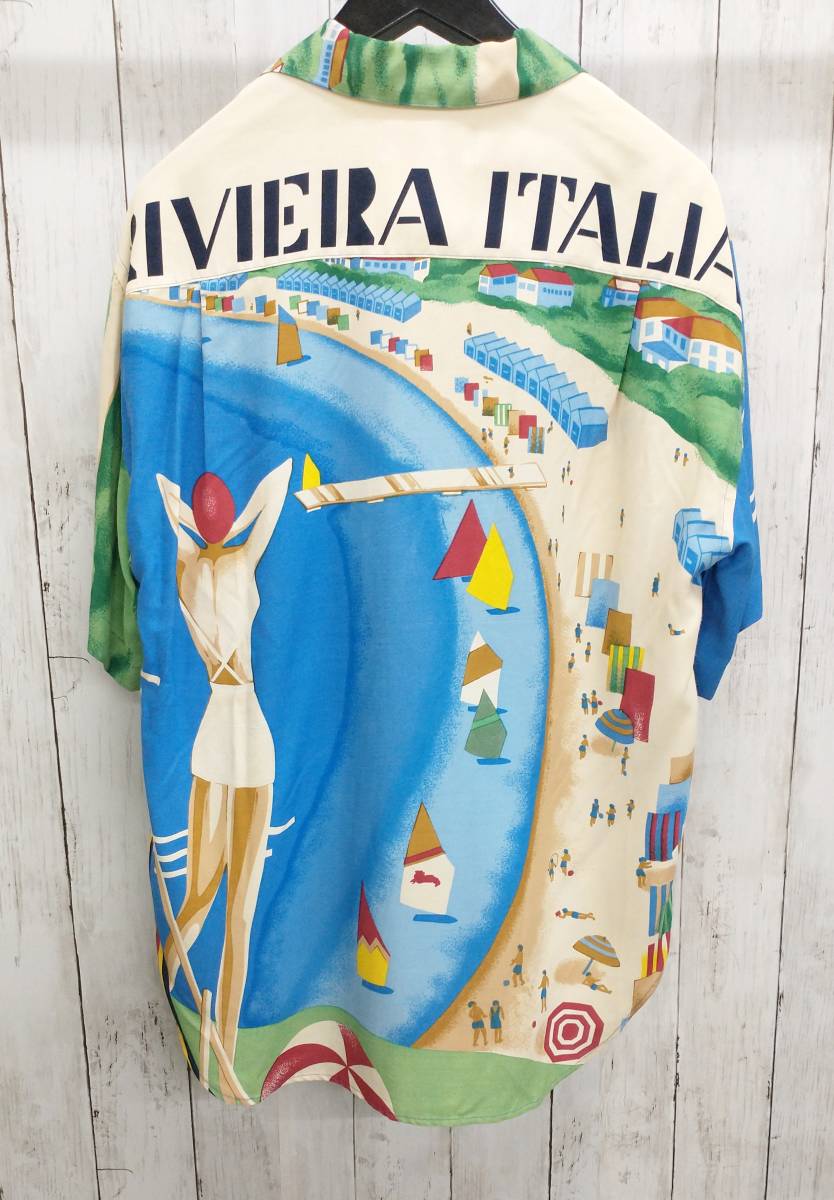 ジャンク RALPH LAUREN/半袖シャツ/ RIVIERA ITALIA /ラルフローレン