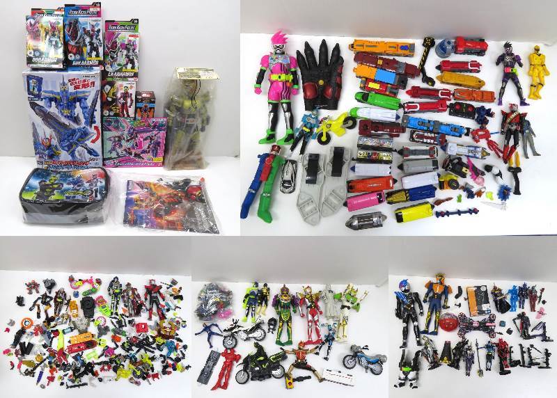 066B472☆【ジャンク品】仮面ライダー フィギュア 他 おもちゃ 大量
