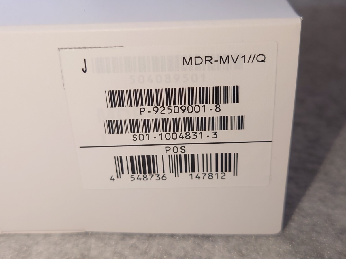 SONY MDR-MV1 新品