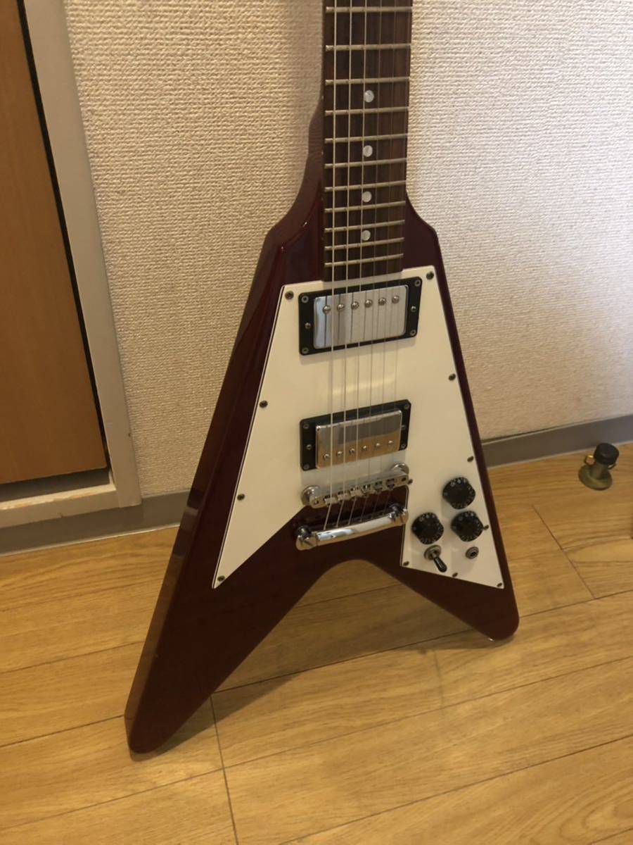 ☆1円スタート☆希少☆ Bacchus BFV 700 エレキギター フライングV 