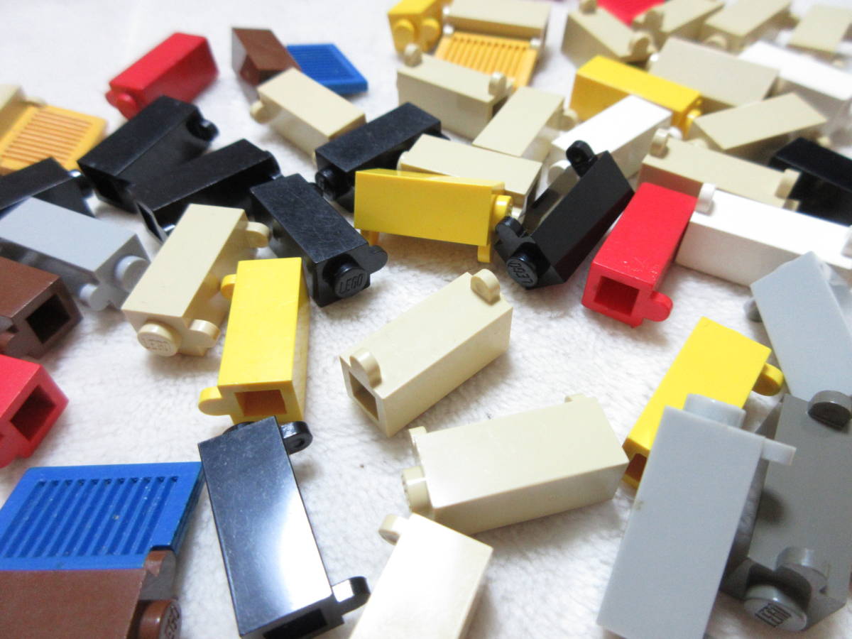 LEGO☆入手困難品 ヒンジ 49個 ドア 城門などに 建材 パーツ 同梱可能 