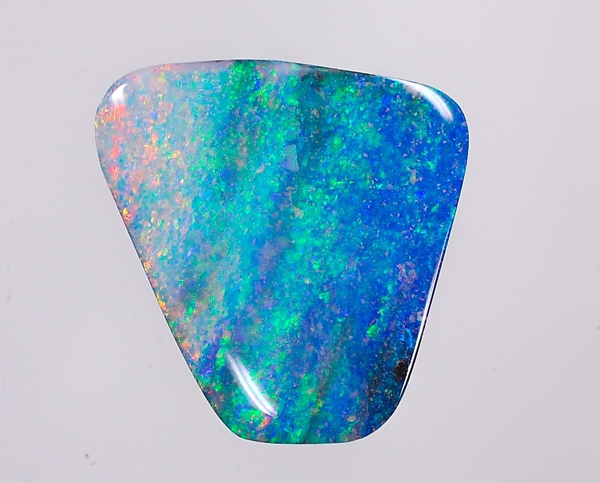 A-20☆ルース カンテラオパール（母岩付き）18.422ct 日本宝石科学協会