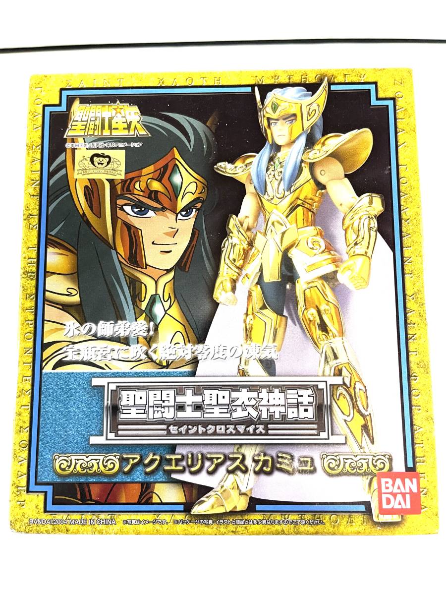 お買い得，SALE ほぼ バンダイ聖闘士星矢 聖闘士聖衣神話 アクエリアスカミュ １００円スタート(ゴールドセイント)｜売買されたオークション情報、yahooの商品情報をアーカイブ公開 - オークファン ゴールドセイント
