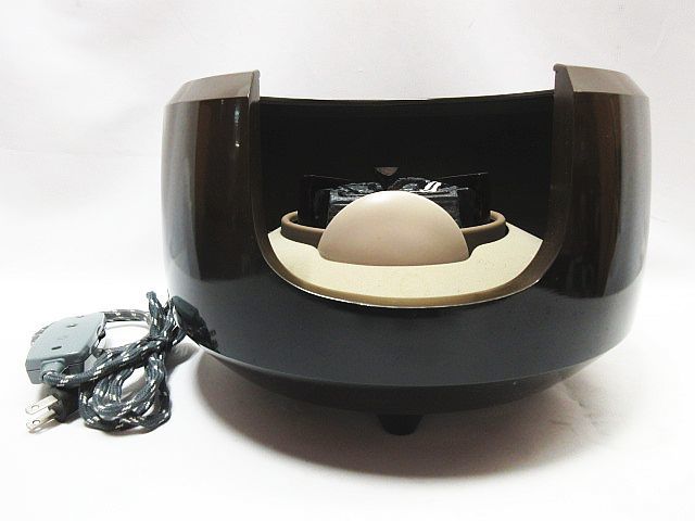 美品 野々田商店 風炉型電熱器 200/400 切替スイッチ 古銅色 合金面取