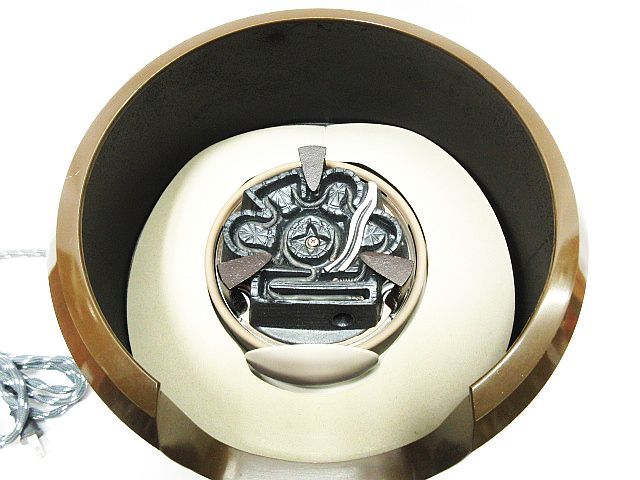 美品 野々田商店 風炉型電熱器 200/400 切替スイッチ 古銅色 合金面取