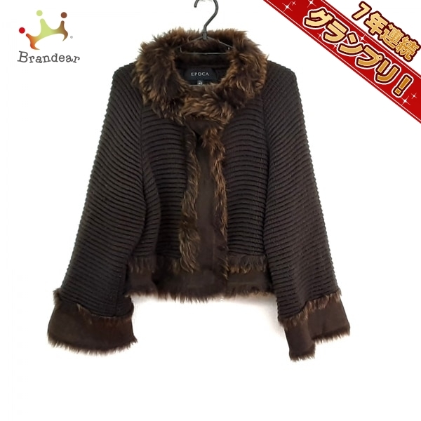 エポカ EPOCA サイズITL:40 - ダークブラウン レディース 長袖/冬 美品  