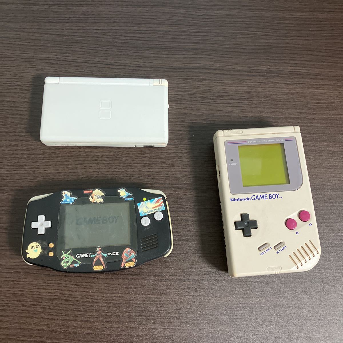 Nintendo ゲームボーイアドバンス ゲームボーイ DS Lite 3点 ジャンク