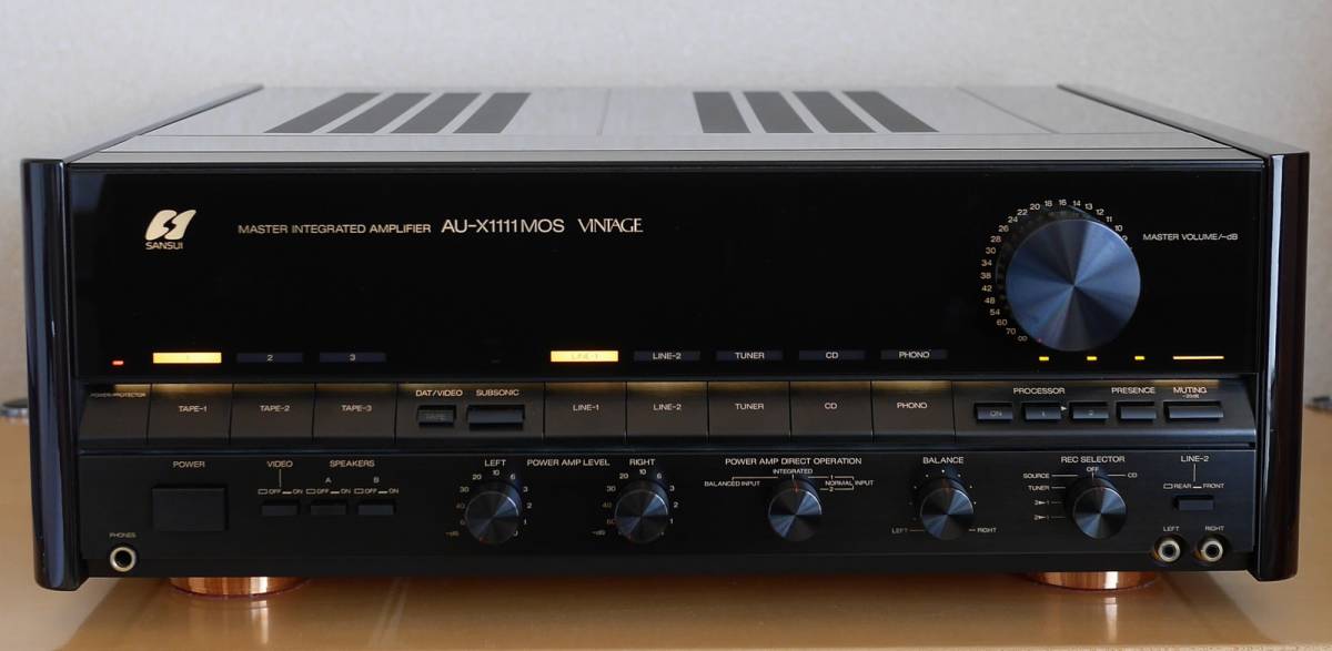 SANSUI サンスイ VINTAGE プリメインアンプ MOS AU-X1111 AU-X111 AU 