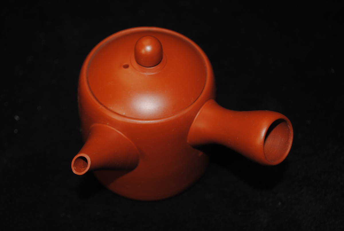 /ね666 茶器セット 煎茶道具 朱泥 急須 湯呑み 湯冷まし 6点セット 暁山 急須 湯呑み 朱泥