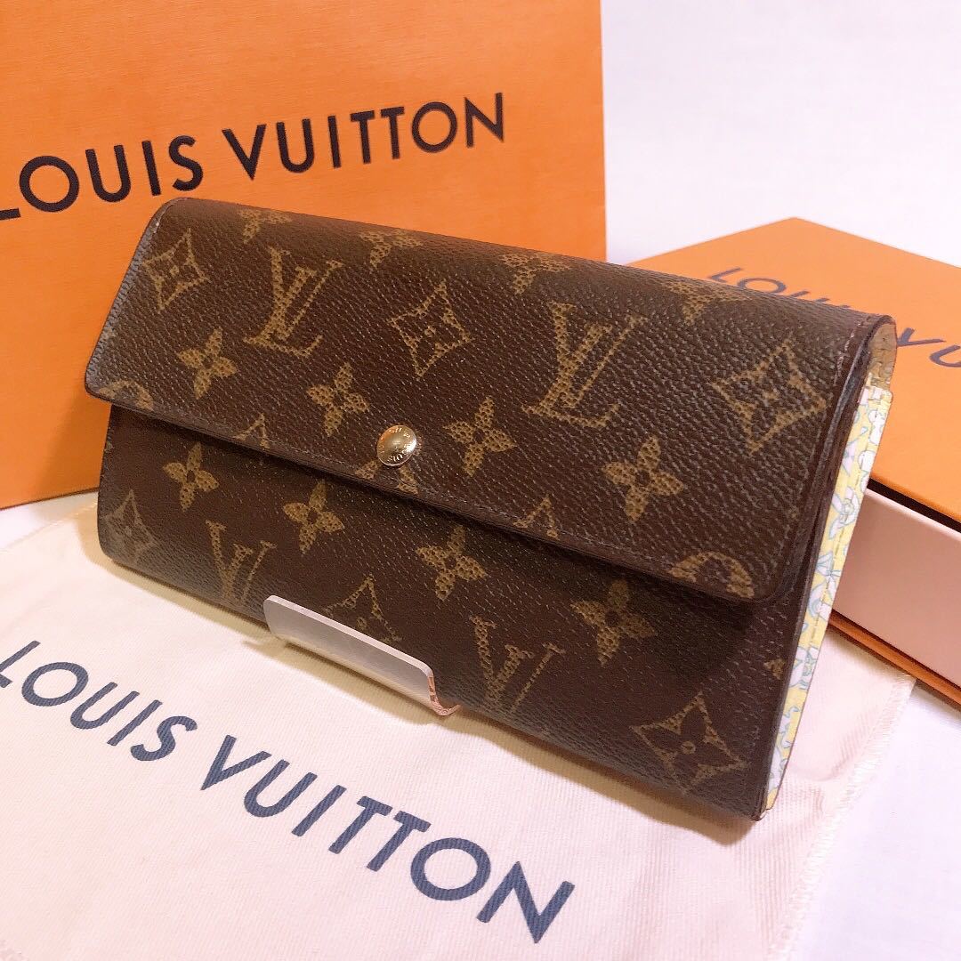 HOT，新品 ルイヴィトン ポルトフォイユ サラ モノグラム フルリ 長財布(モノグラムライン)｜売買されたオークション情報、yahooの商品情報をアーカイブ公開 - オークファン 服飾小物