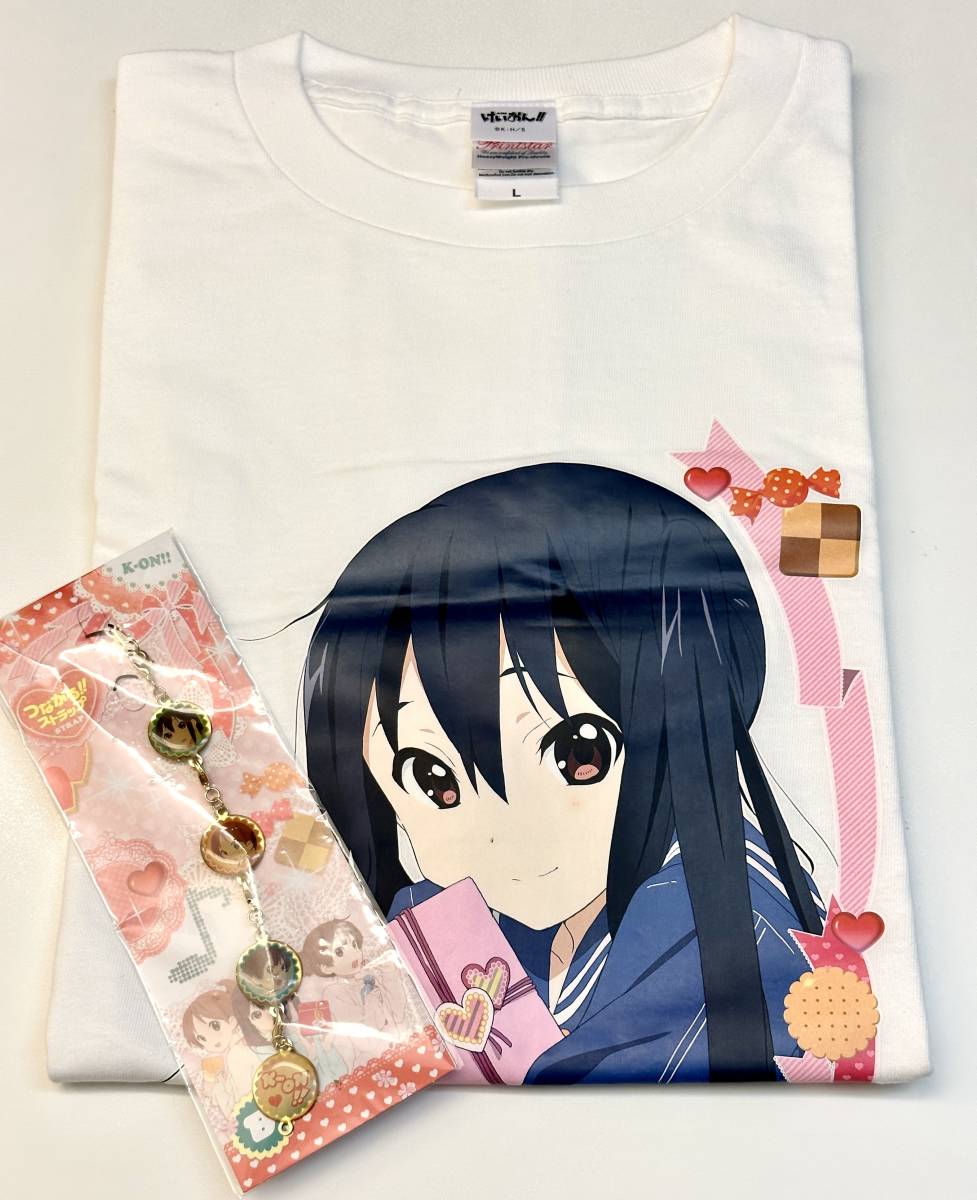 K-ON!! けいおん！ 中野梓 Tシャツ Lサイズ 猫耳 あずにゃん 【公式通販】