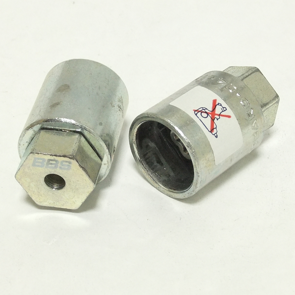 レア物!☆BBS純正 マックガード製ロックナット【M12×P1.25 テーパー座】