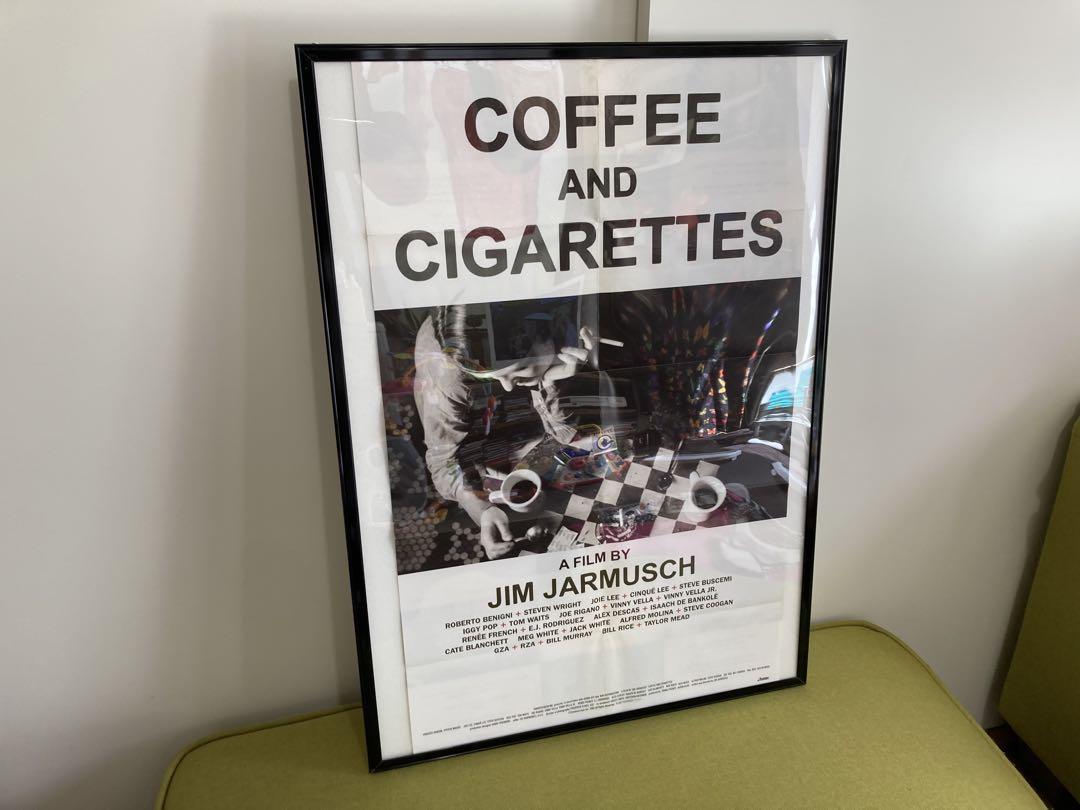 コーヒー&シガレッツ ポスター フレーム付き coffee and cigarettes