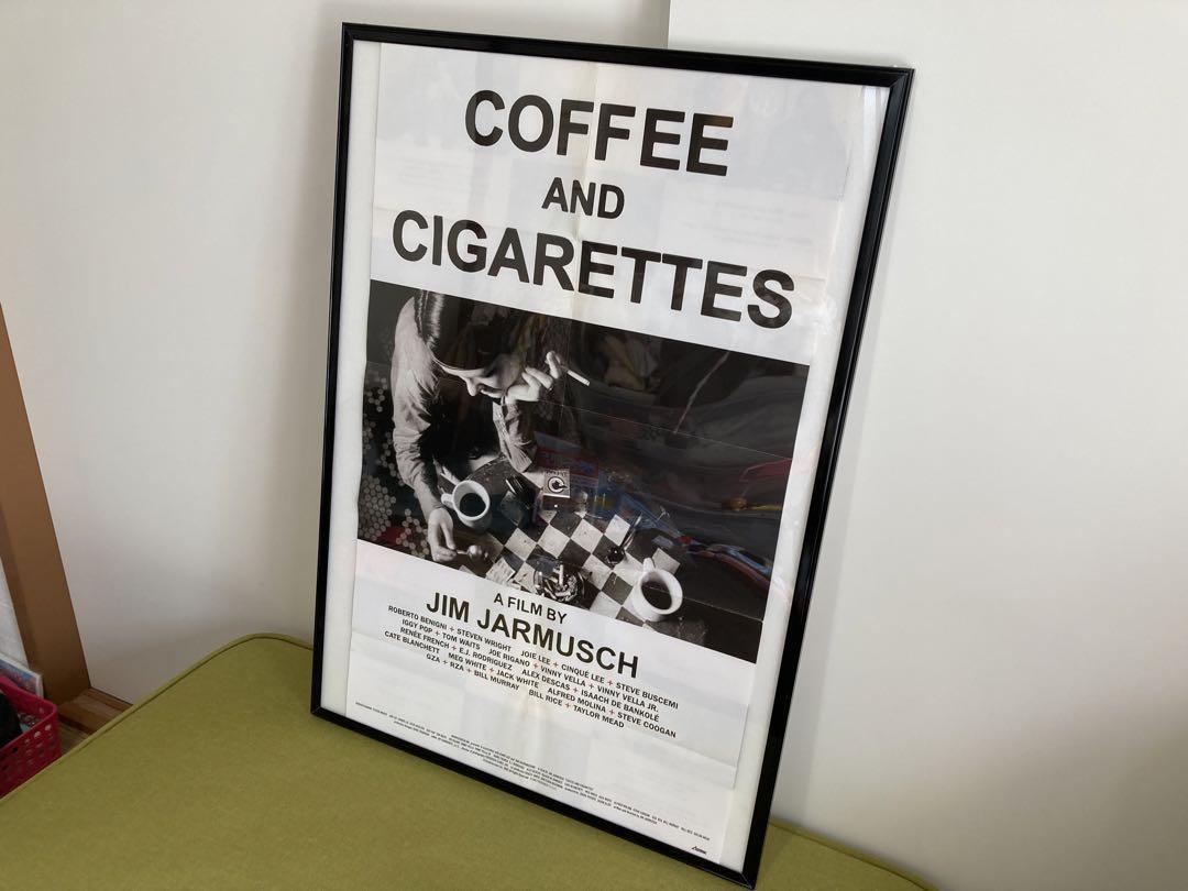 コーヒー&シガレッツ ポスター フレーム付き coffee and cigarettes