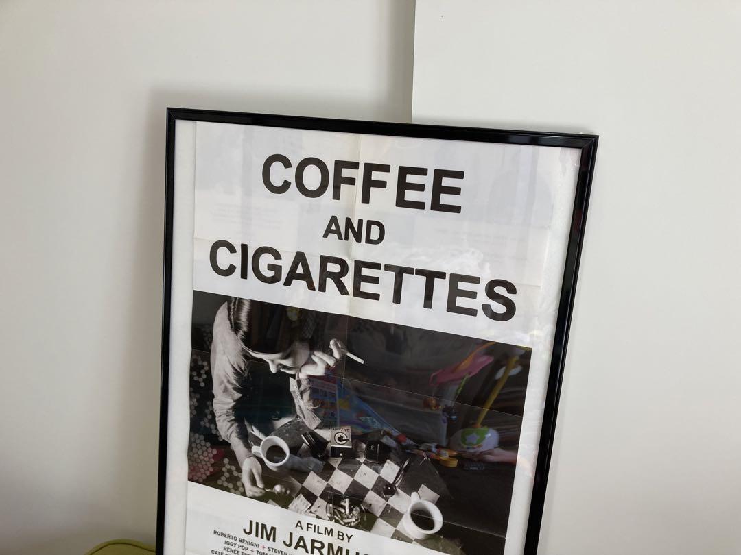 コーヒー&シガレッツ ポスター フレーム付き coffee and cigarettes